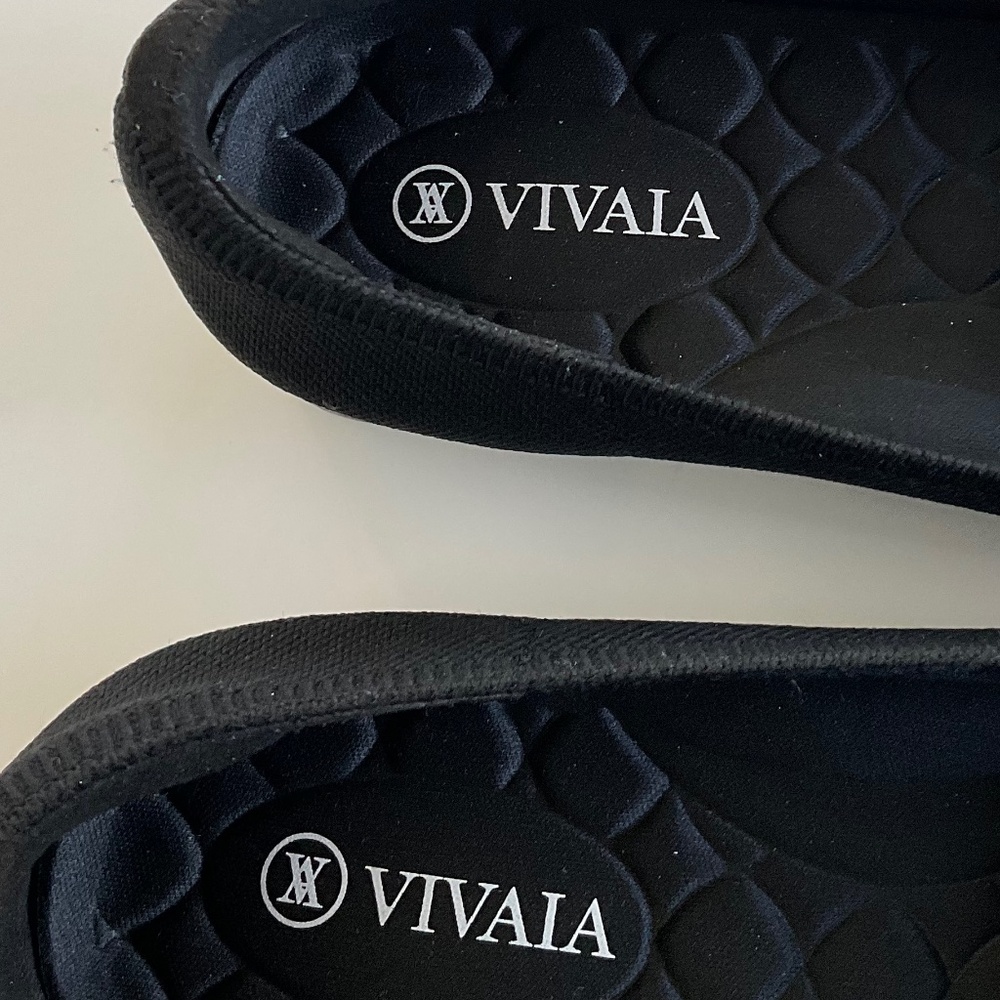 VIVAIA  Square Toe Heels Minnie Black Size EU 36.5 - Picture 8 of 8